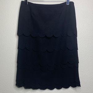 Maeve Scalloped Skirt Size 6 Lined